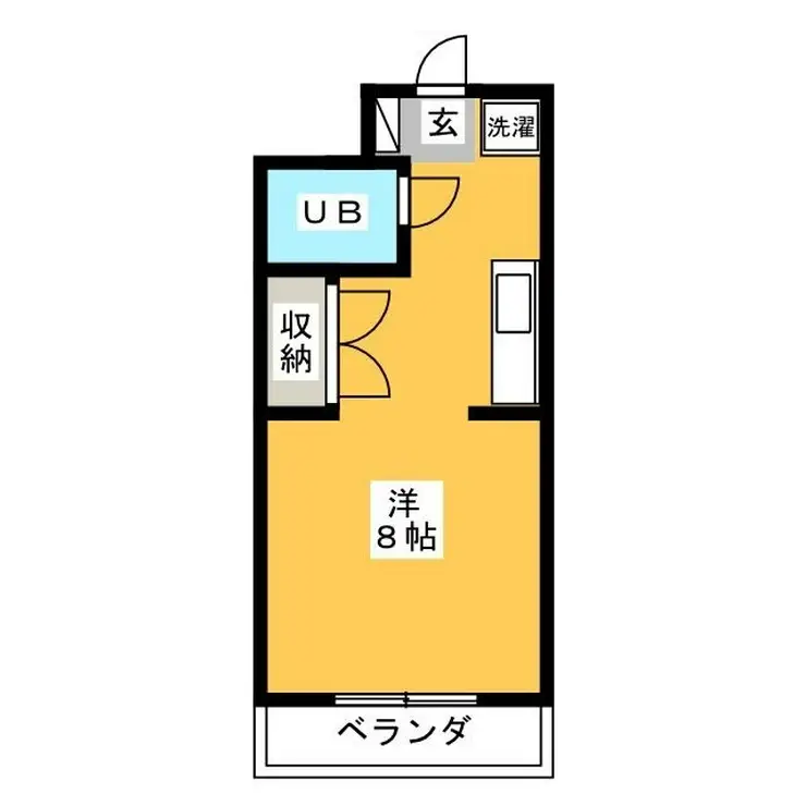越後屋マンション 3階階 間取り