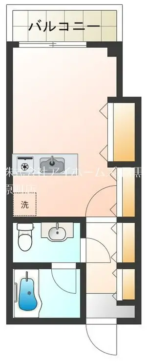 Fコート目黒本町 1階階 間取り