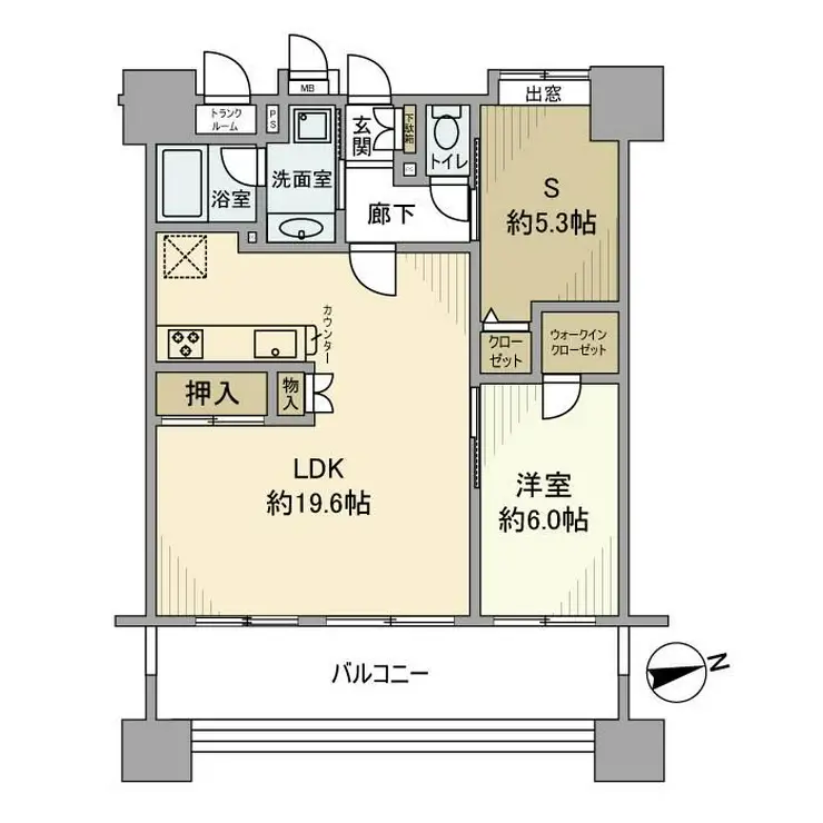 クレアメゾン青梅 10階階 間取り