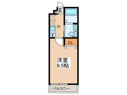 グランベール吉祥寺(1K/1階)の間取り写真