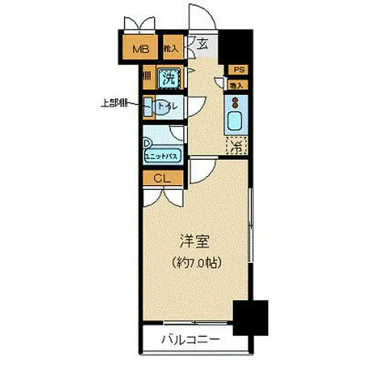 パレステュディオ神田神保町 6階階 間取り