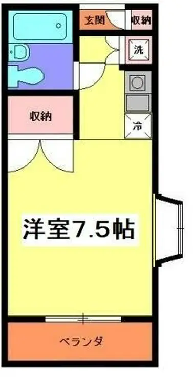 アーバンビュー 1階階 間取り
