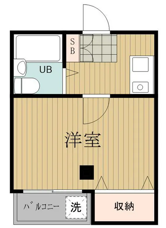 シャトレーヌ松本 2階階 間取り