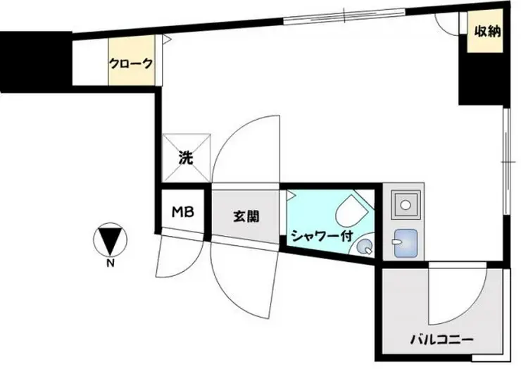 ロワール神楽坂 3階階 間取り