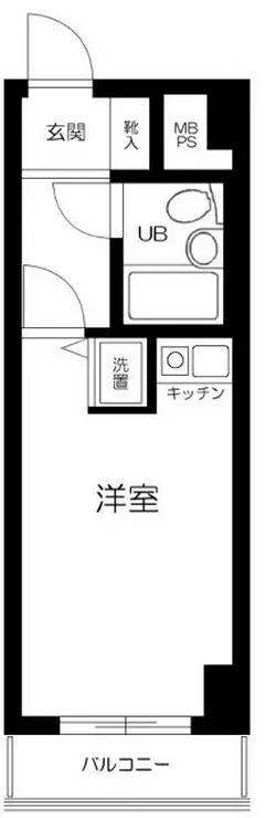 ライオンズマンション元浅草 9階階 間取り