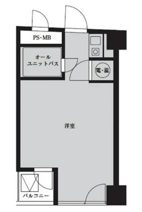 スターコート日本橋 6階階 間取り