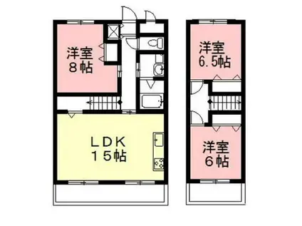 NEXT(3LDK/3階)の間取り写真