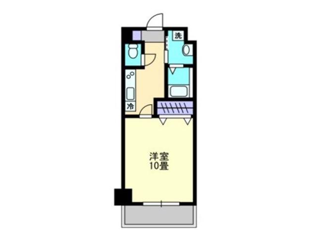 MJマンション(1K/2階)の間取り写真
