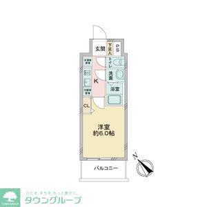 アステリ鶴舞エーナ(1K/10階)の間取り写真