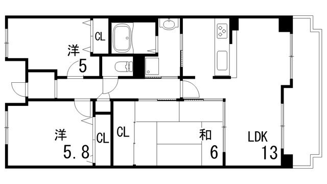 白鷹香枦園マンション