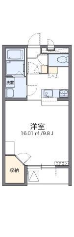 レオパレスとき(1K/3階)の間取り写真