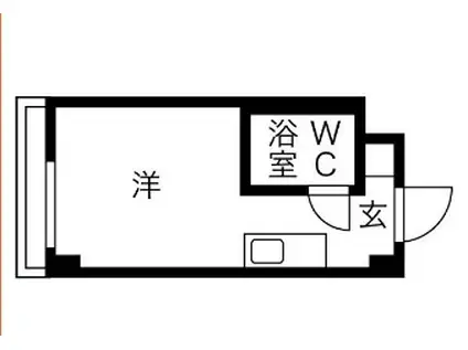 レガーレ関目(ワンルーム/3階)の間取り写真