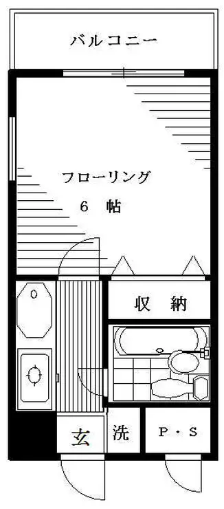 リーセントパレス多摩 2階階 間取り