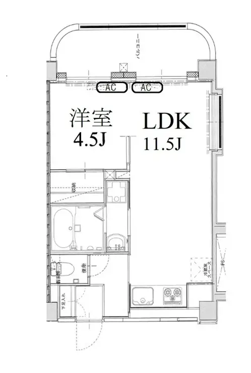 三軒茶屋グリーンマンション 10階階 間取り
