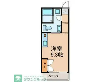 CASA OKUNISHI(ワンルーム/1階)の間取り写真