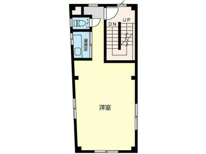 星川ビル(ワンルーム/4階)の間取り写真