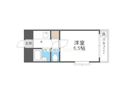 TSTORY(1K/2階)の間取り写真