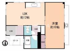 マンショントーア(1LDK/3階)の間取り写真