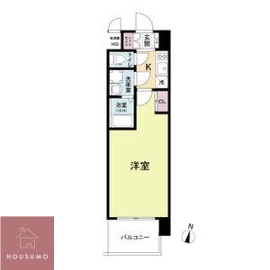 スプランディッドI(1K/11階)の間取り写真