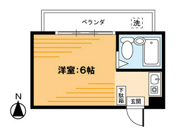 サンシャイン武蔵野 3階階 間取り