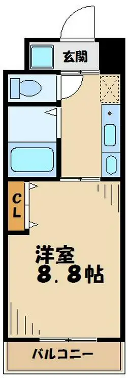 ヴァントゥール本厚木 7階階 間取り