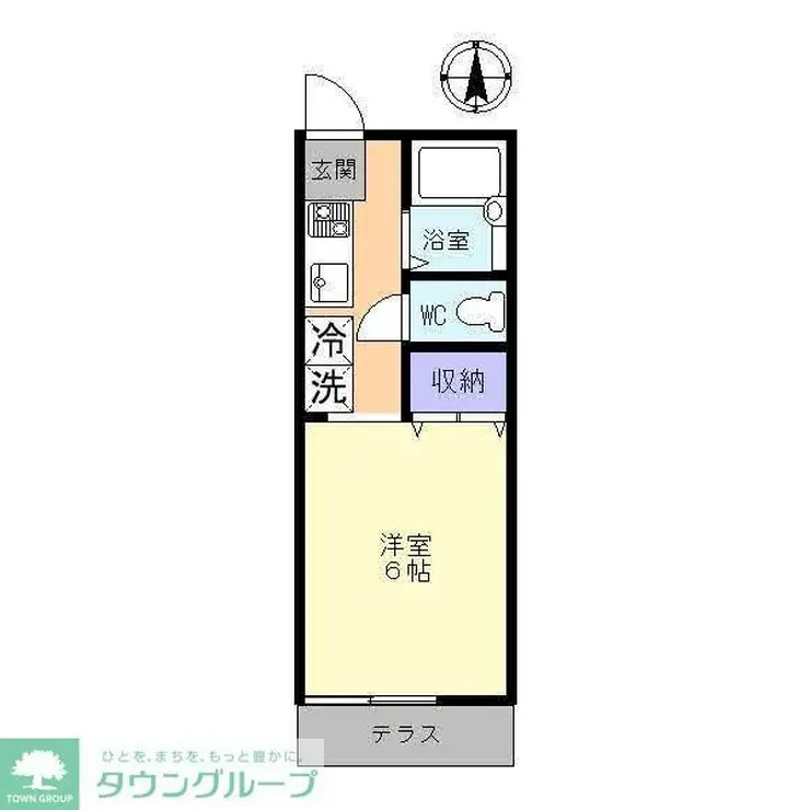 エル・パティオ弐番館 2階階 間取り