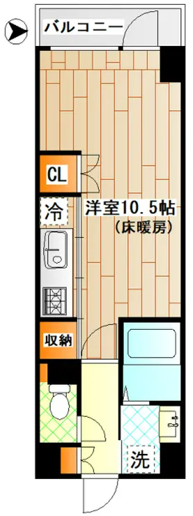 ラメールマエジマ 2階階 間取り