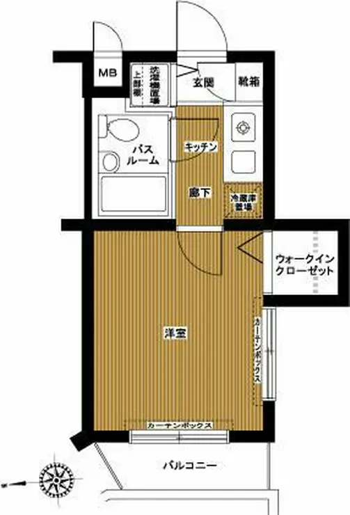 フェニックス芦花公園駅前壱番館 2階階 間取り