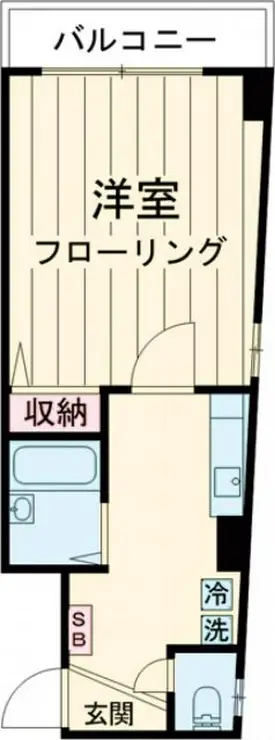 ヴェリテ駒沢 3階階 間取り