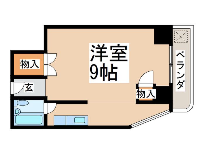 メゾン住吉弐番館(ワンルーム/6階)の間取り写真