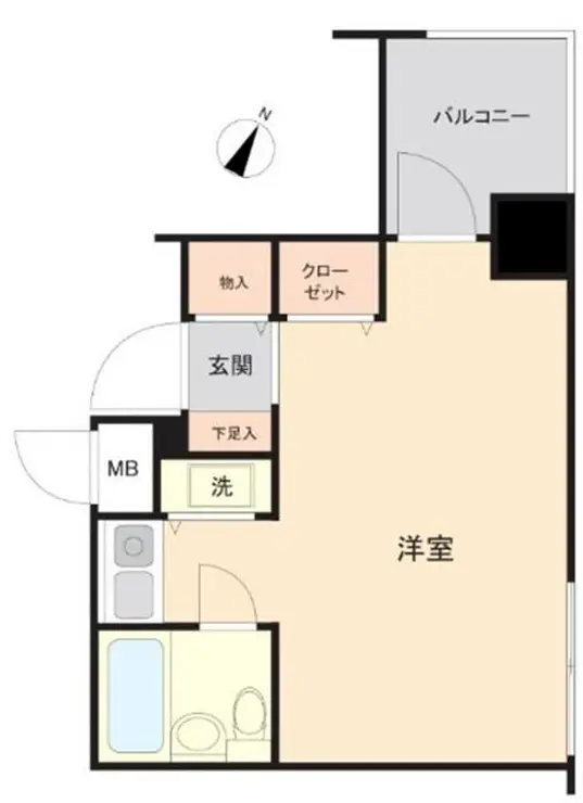 ジョイフル六義園 8階階 間取り