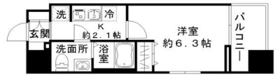 N-STAGE 西所沢駅前(1K/10階)の間取り写真