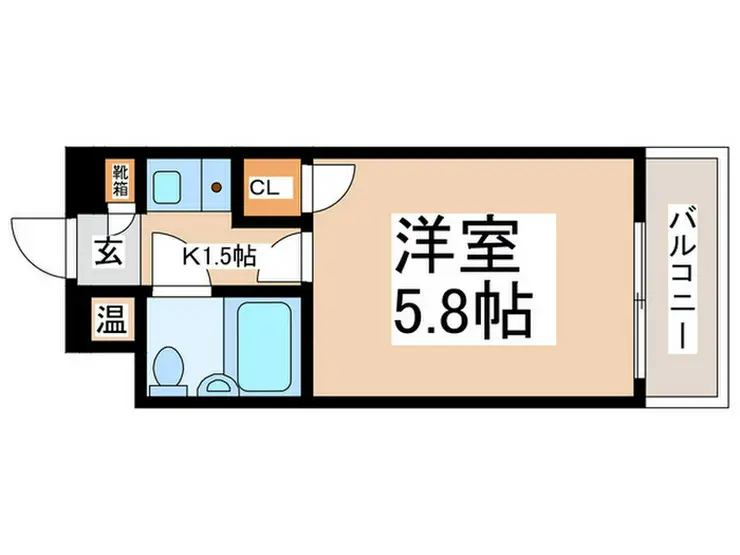 アネックス西葛西 4階階 間取り