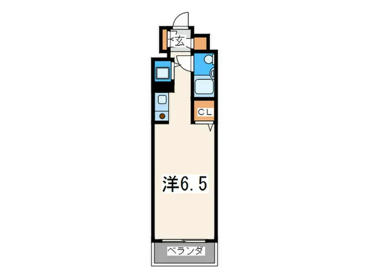 日神パレステージ伊勢佐木南 11階階 間取り