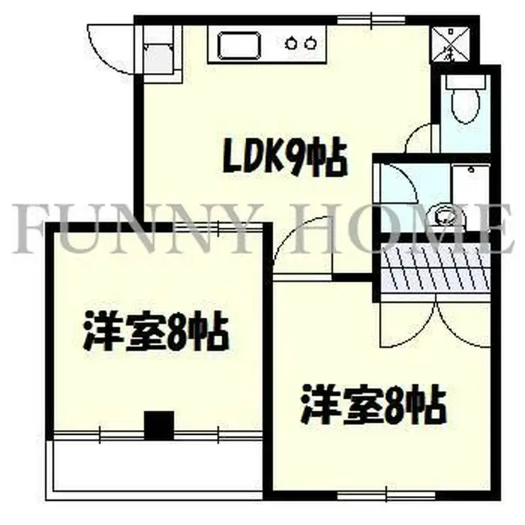 アメージングエステート慶和 3階階 間取り