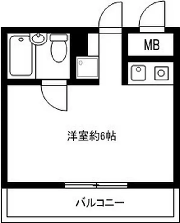 陣屋ハイツ 1階階 間取り
