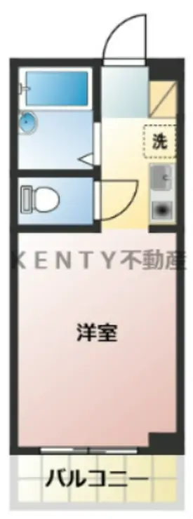 ヴェルドミール 6階階 間取り
