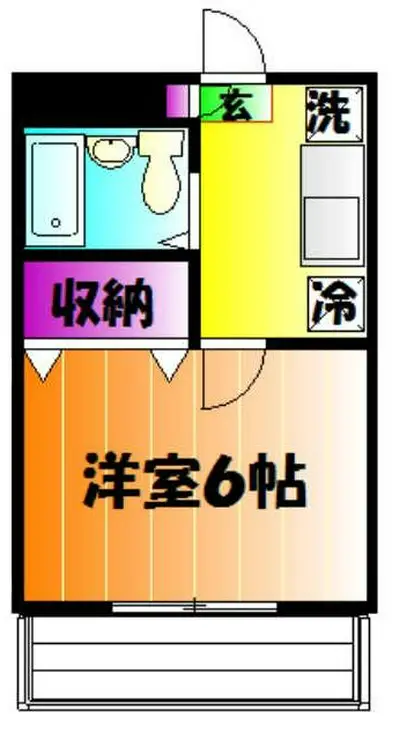 パステルハイツ 3階階 間取り