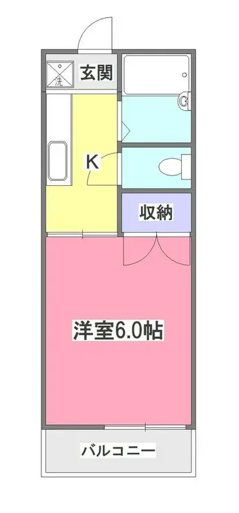 イル・ソリテール II 2階階 間取り