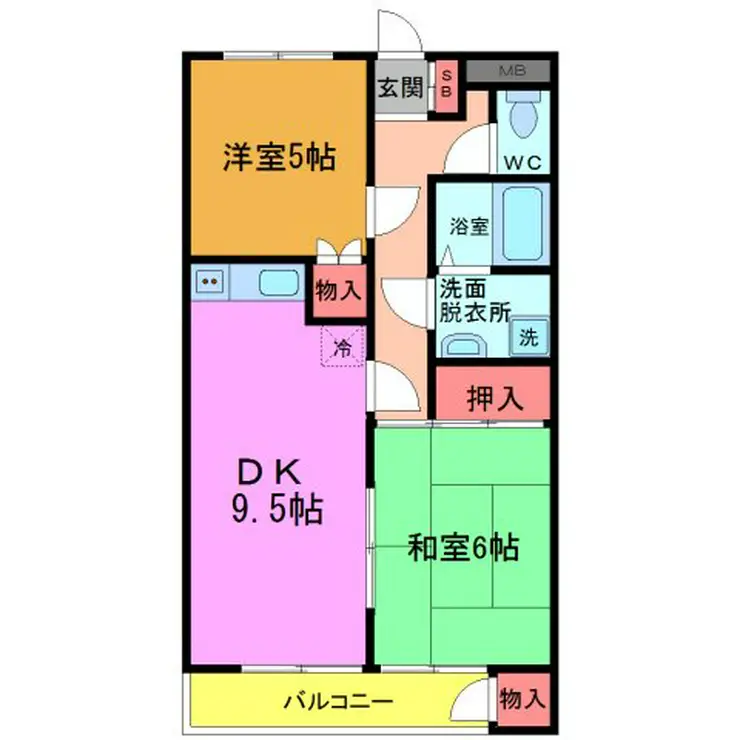 サンコーハイム 3階階 間取り