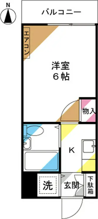 ウインベルソロ土呂第3 1階階 間取り