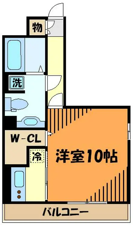 シャルマンS 2階階 間取り