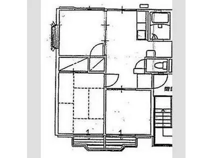 ウィンディアとも(3DK/2階)の間取り写真