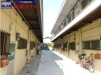 オリーブと春のコーヒーB棟(2DK/2階)の外観写真