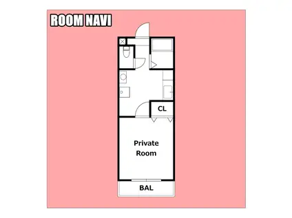 オリエンタルハイツ(1K/1階)の間取り写真