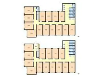 TOKYO β 祖師ヶ谷大蔵2(ワンルーム/2階)の間取り写真