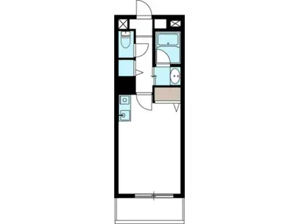 ジュネ本郷(ワンルーム/6階)の間取り写真
