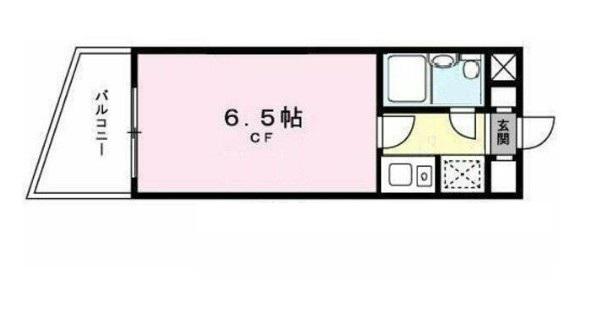 SANKO HEIGHTS OSAKI(1K/1階)の間取り写真