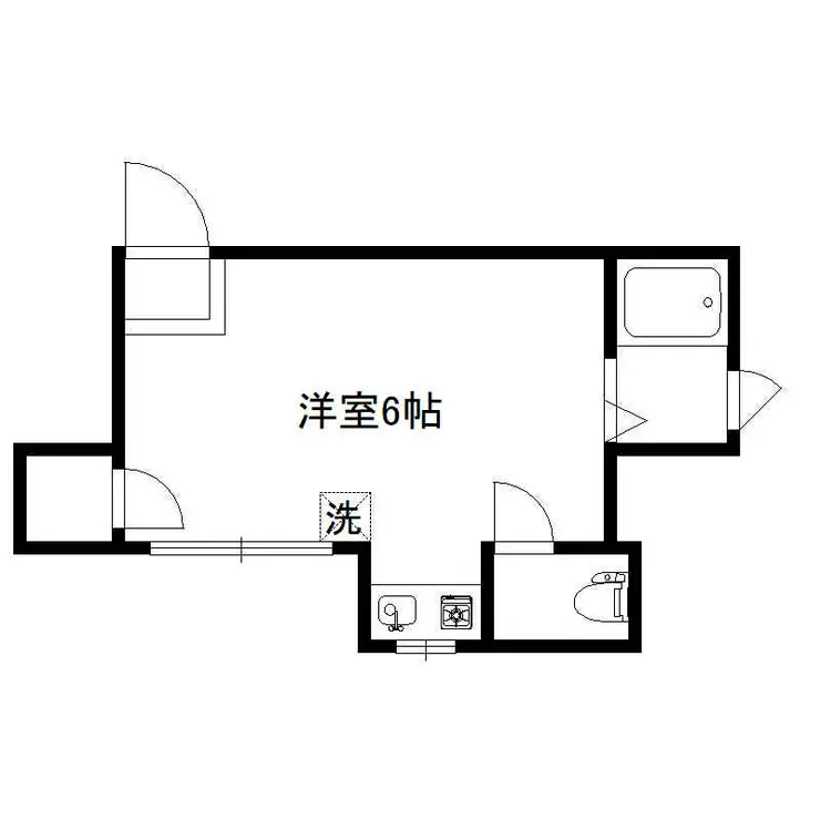 メゾン荒井 2階階 間取り