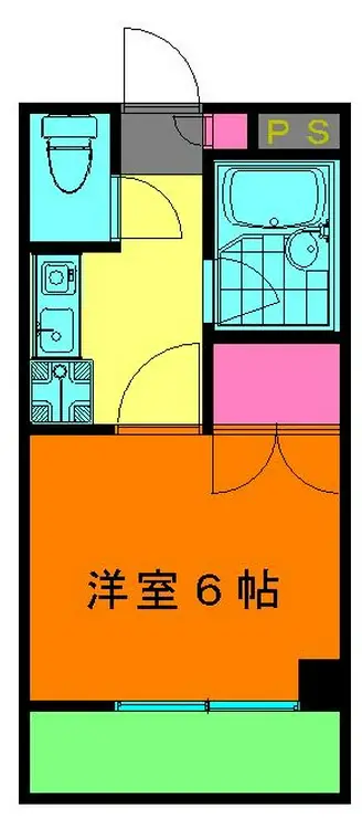 ヴァンベール 2階階 間取り